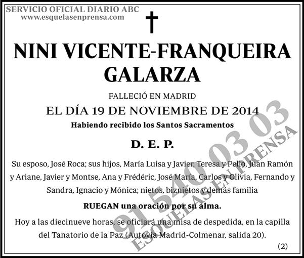 Nini Vicente-Franqueira Galarza